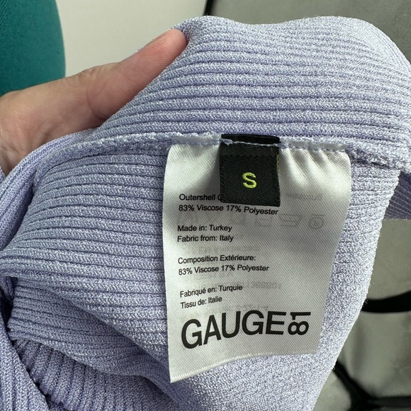 Gauge81 Baha Rib-Knit Belted Dress Lilac NWT - Picture 8 of 10